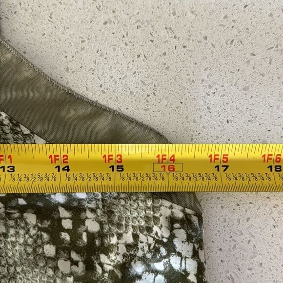 NWOT Free People Night Out Snake Print Bodysuit Strappy Thong S Flirty Feminine - Picture 10 of 12